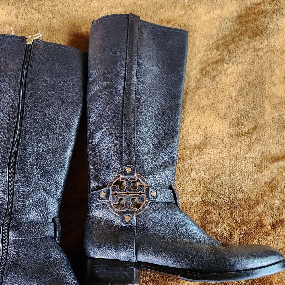 Tory Burch Black Boots